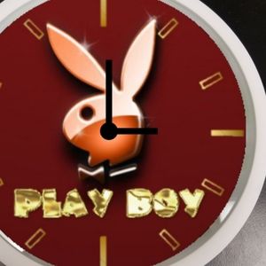 Man cave clock with led lights